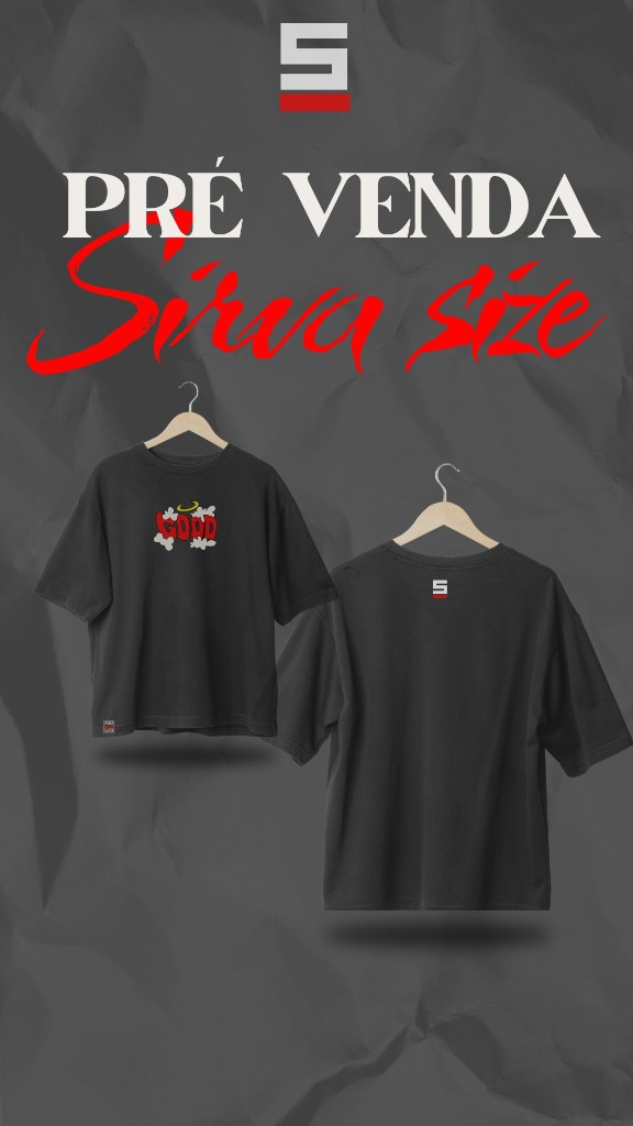 Camisa Oversized GOOD Halo SIRVA